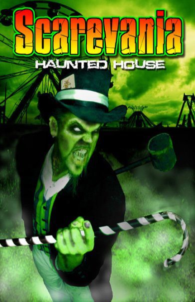 Scarevania Haunted Attraction 2008 Poster