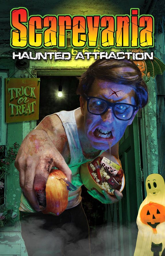 Scarevania Haunted Attraction 2018 poster